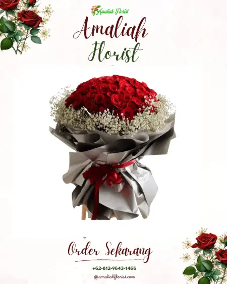 Buket Bunga Telang Baru