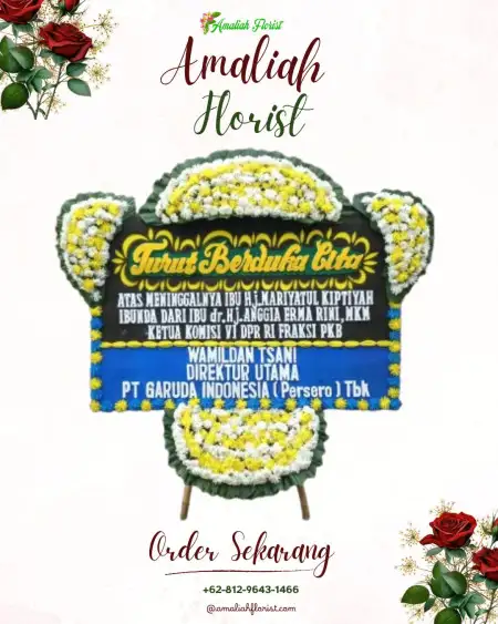 Papan Bunga Duka Telang Baru