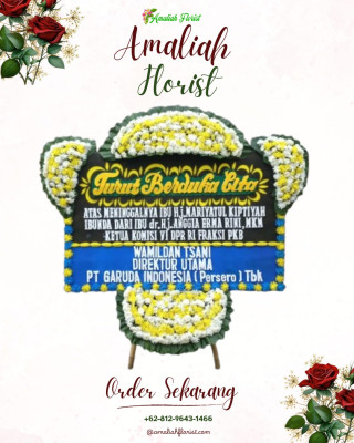 Papan Bunga Duka di Telang Baru