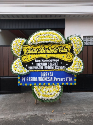 Papan Bunga Duka di Telang Baru